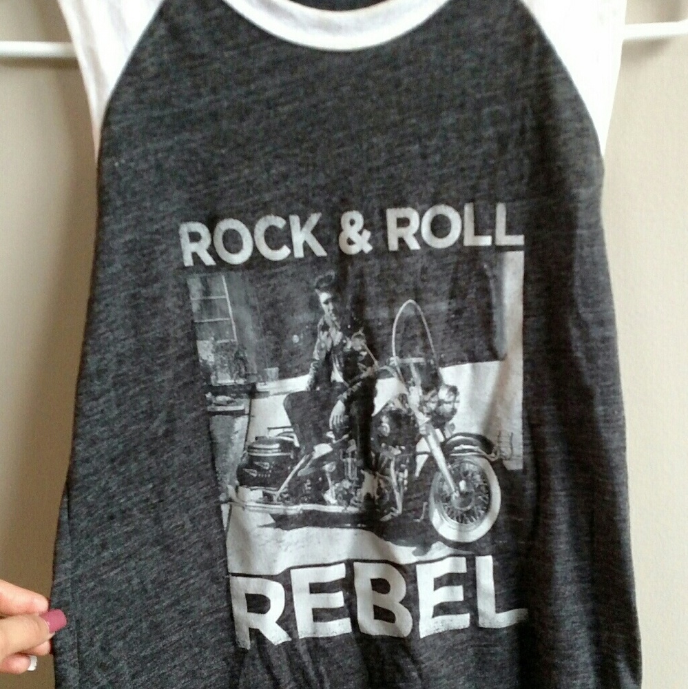 Elvis 'rock and roll' tank